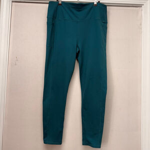 Women's Skechers Teal Leggings XL